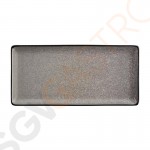 Olympia Mineral rechteckige Teller 33,5 x 16cm 4 Stück | 33,5 x 16cm | Porzellan