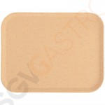Cambro Versa Lite Polyester Tablett gesprenkeltes mokkabraun klein DJ657  | Polyester | Größe: 43(B) x 33(T)cm