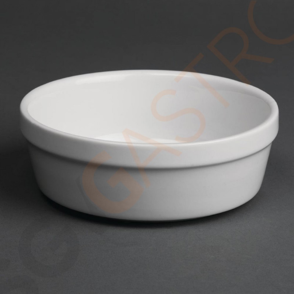 Olympia Whiteware runde Auflaufförmchen 11,9cm DK808 | 4,1 x 11,9(Ø)cm | 6 Stück Olympia Whiteware runde Auflaufförmchen 11,9cm DK808 | 4,1 x 11,9(Ø)cm | 6 Stück