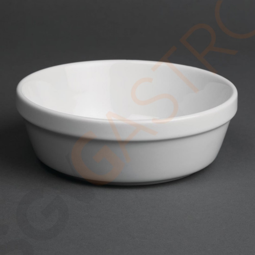 Olympia Whiteware runde Auflaufförmchen 13,7cm DK809 | 4,7 x 13,7(Ø)cm | 6 Stück Olympia Whiteware runde Auflaufförmchen 13,7cm DK809 | 4,7 x 13,7(Ø)cm | 6 Stück