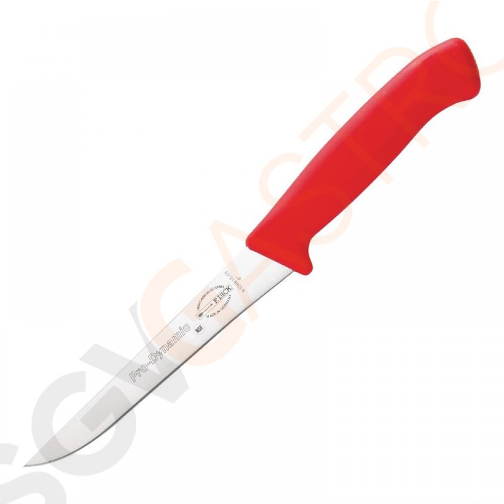 Dick Ausbeinmesser 15cm Farbcode rot Ausbeinmesser | 15 cm | Rot