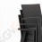 Bolero Rattanstühle mit Armlehne anthrazit 4 Stück | Sitzhöhe: 45cm | 85,3 x 56 x 60,2cm | Aluminium und PE-Rattan | anthrazit