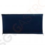 Bolero Abschirmwand blau 70 x 143 x 2cm | Segeltuch