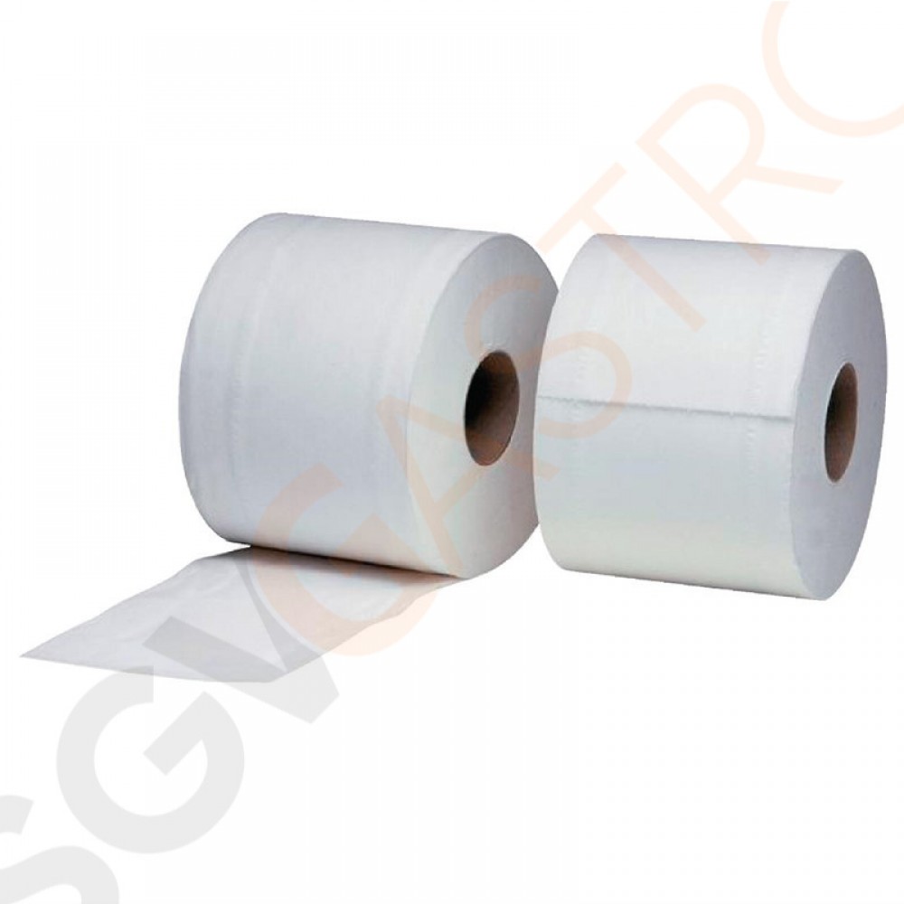 Jantex Toilettenpapier 2-lagig 36 Rollen | ungefähr 320 Blatt pro Rolle | 2-lagig Jantex Toilettenpapier 2-lagig 36 Rollen | ungefähr 320 Blatt pro Rolle | 2-lagig