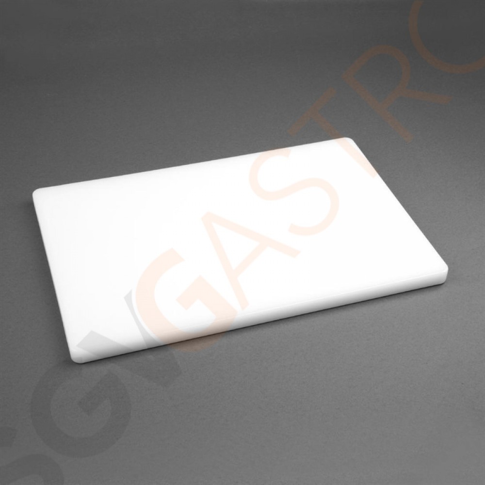 Hygiplas LDPE extra dickes Schneidebrett weiß 45x30x2cm DM001 | Standard - 2(H) x 45(B) x 30(T)cm Hygiplas LDPE extra dickes Schneidebrett weiß 45x30x2cm DM001 | Standard - 2(H) x 45(B) x 30(T)cm