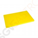 Hygiplas LDPE extra dickes Schneidebrett gelb 45x30x2cm DM002 | Standard - 2(H) x 45(B) x 30(T)cm