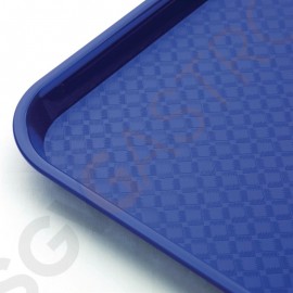 Kristallon Fast-Food-Tablett blau 34,5 x 26,5cm 34,5 x 26,5cm | Polypropylen | blau