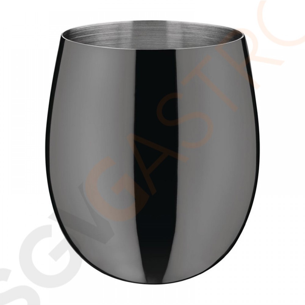 Olympia Cocktailbecher 34cl schwarz Kapazität: 34cl | Edelstahl mit Titan Olympia Cocktailbecher 34cl schwarz Kapazität: 34cl | Edelstahl mit Titan