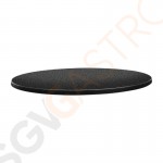 Topalit Classic Line runde Tischplatte anthrazit 60cm DR895 | 60(Ø)cm | Einzelpreis