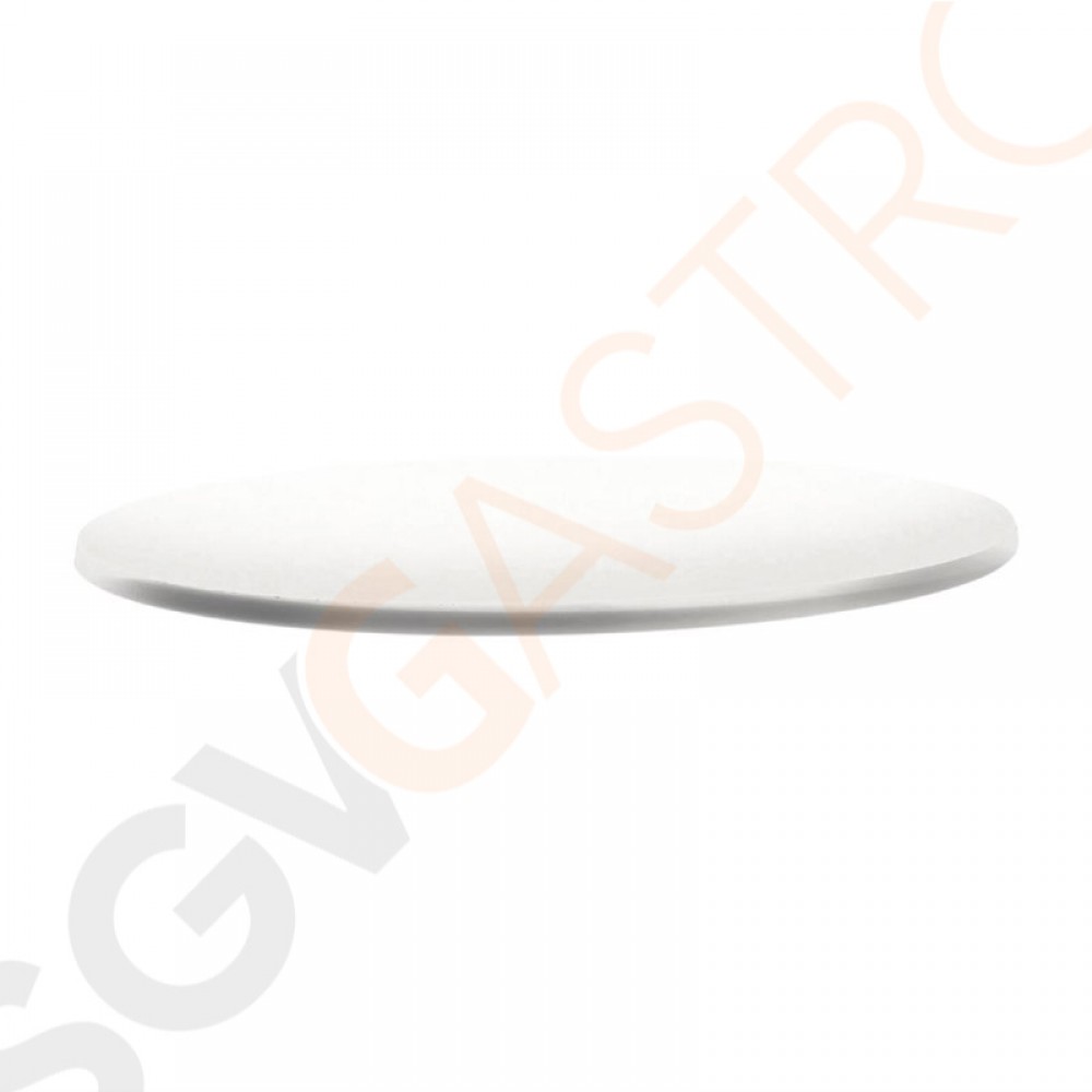 Topalit Classic Line runde Tischplatte weiß 70cm DR912 | 70(Ø)cm | Einzelpreis