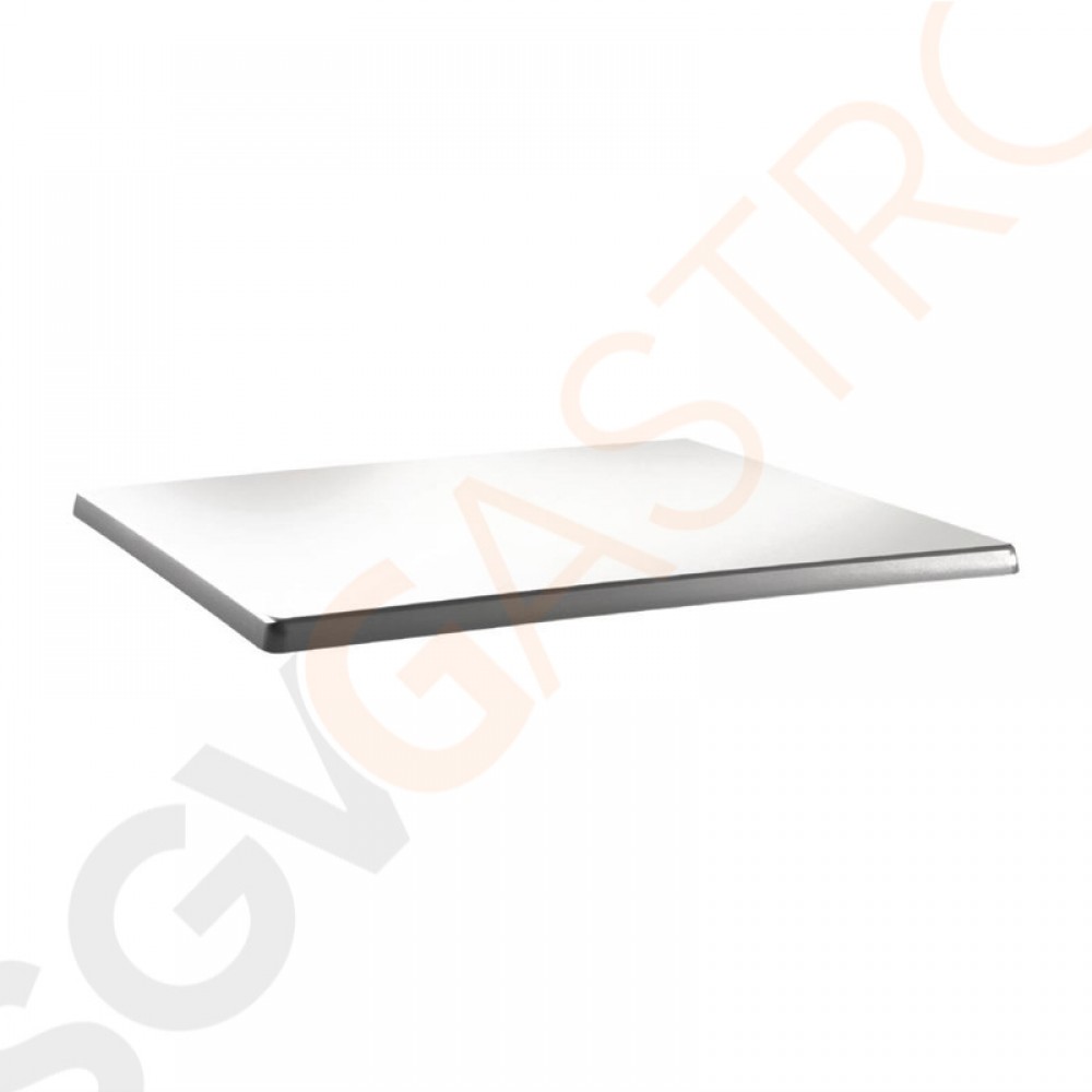 Topalit Classic Line rechteckige Tischplatte weiß 110 x 70cm DR917 | 110 x 70cm | Einzelpreis