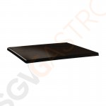 Topalit Classic Line rechteckige Tischplatte Wenge 120 x 80cm DR926 | 120 x 80cm | Einzelpreis
