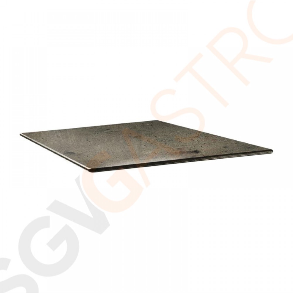 Topalit Smartline quadratische Tischplatte Beton 80cm DR993 | 80 x 80cm | Einzelpreis