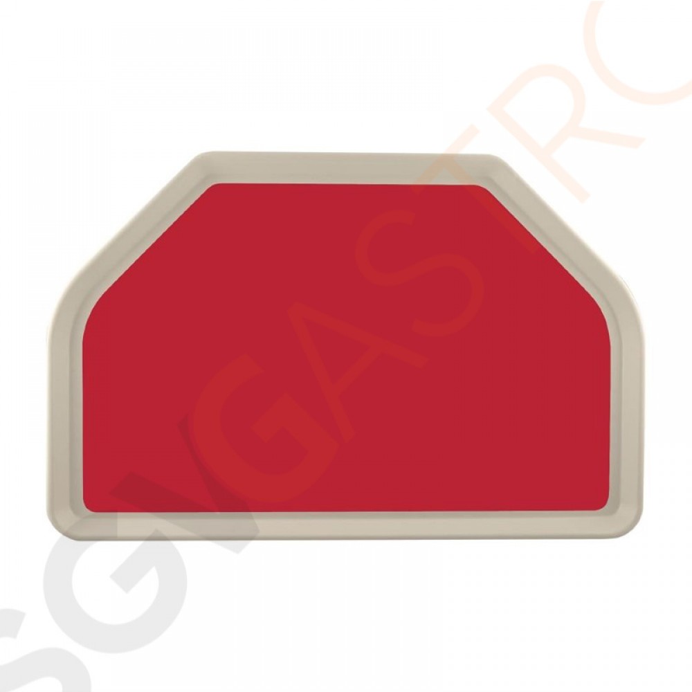 Roltex Trapez GN Serviertablett rot 37,5 x 26,5cm 37,5 x 26,5cm | Polyester | rot Roltex Trapez GN Serviertablett rot 37,5 x 26,5cm 37,5 x 26,5cm | Polyester | rot