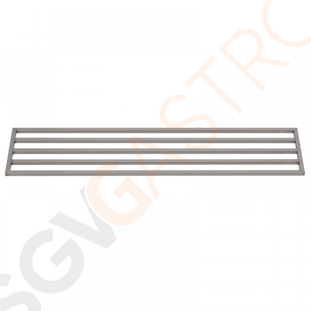 Gastro M Edelstahlwandregal 100cm breit Material: Edelstahl | Größe: 2(H) x 100(B) x 40(T)cm