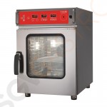 Gastro M Kombi-Dampfgarer mit Reinigungssystem 6 x 1/1 GN Kraftstromanschluss | mit automatischem Reinigungssystem | 7,8kW/400V | Kapazität: 6 x 1/1 GN