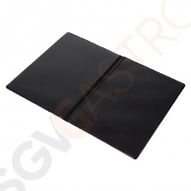 Olympia Speisekarte PVC schwarz A5 E219 | A5