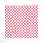 Vogue Geschirrtuch rot Rotes Muster.