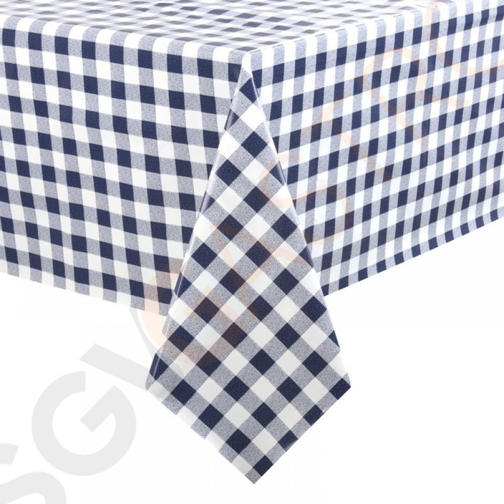 Wachstischdecke blau-weiß kariert 140 x 180cm 140 x 180cm | PVC | blau-weiß Wachstischdecke blau-weiß kariert 140 x 180cm 140 x 180cm | PVC | blau-weiß