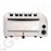 Dualit Toaster 60146 weiß 6 Schlitze 3kW/230V | 6 Schlitze | 195 Scheiben pro Stunde