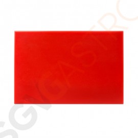 Hygiplas antibakterielles Schneidebrett mit hoher Dichte rot Schneidebrett rot.