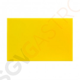 Hygiplas antibakterielles Schneidebrett mit hoher Dichte gelb Schneidebrett gelb.