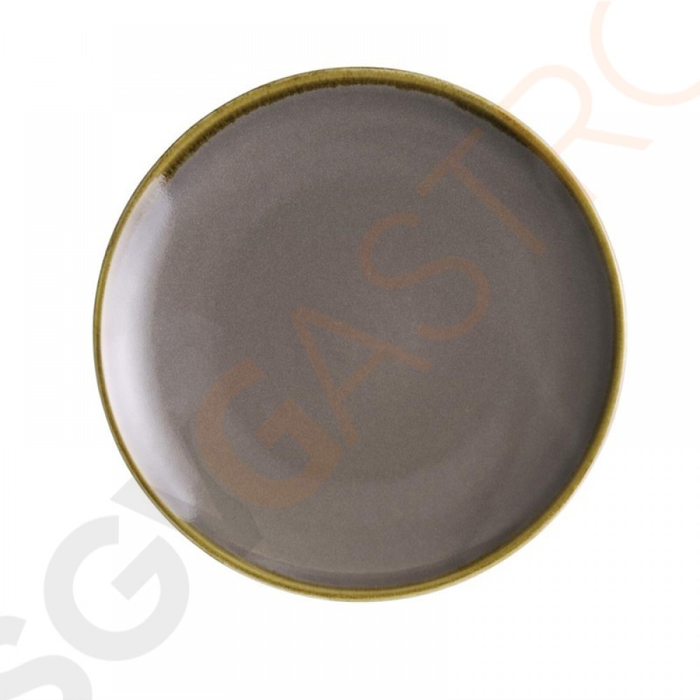 Olympia Kiln Runder Coupeteller Rauch 17,8cm 17,8(Ø)cm | 6 Stück