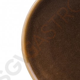 Olympia Kiln Runder Coupeteller Borke 17,8cm 17,8(Ø)cm | 6 Stück