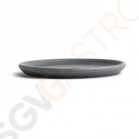 Olympia Canvas runder Teller mit schmalem Rand granit-blau 18cm 18cm (Ø) | 6 Stück pro Packung
