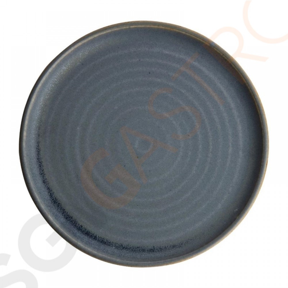 Olympia Canvas runder Teller mit schmalem Rand granit-blau 26,5cm 26,5cm (Ø) | 6 Stück pro Packung Olympia Canvas runder Teller mit schmalem Rand granit-blau 26,5cm 26,5cm (Ø) | 6 Stück pro Packung