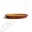 Olympia Canvas runder Teller mit schmalem Rand siena-rost 18cm 18cm (Ø) | 6 Stück pro Packung