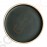 Olympia Canvas flacher runder Teller dunkelgrün 18cm 18cm (Ø) | 6 Stück pro Packung