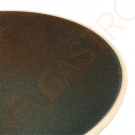 Olympia Canvas flache Schale dunkelgrün 20cm 20cm (Ø) | 6 Stück pro Packung