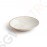Olympia Canvas flache Schale weiß 20cm 20cm (Ø) | 6 Stück pro Packung
