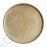Olympia Canvas flacher runder Teller Weizen 25cm 25cm (Ø) | 6 Stück pro Packung