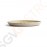 Olympia Canvas runder Teller mit schmalem Rand Weizen 18cm 18cm (Ø) | 6 Stück pro Packung