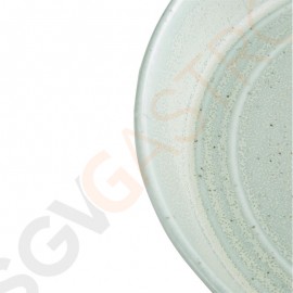 Olympia Cavolo Flache runde Schale pastellgrün 22cm 22(Ø)cm | 4 Stück