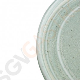 Olympia Cavolo Flacher runder Teller pastellgrün 22cm 14,3(Ø)cm | 6 Stück