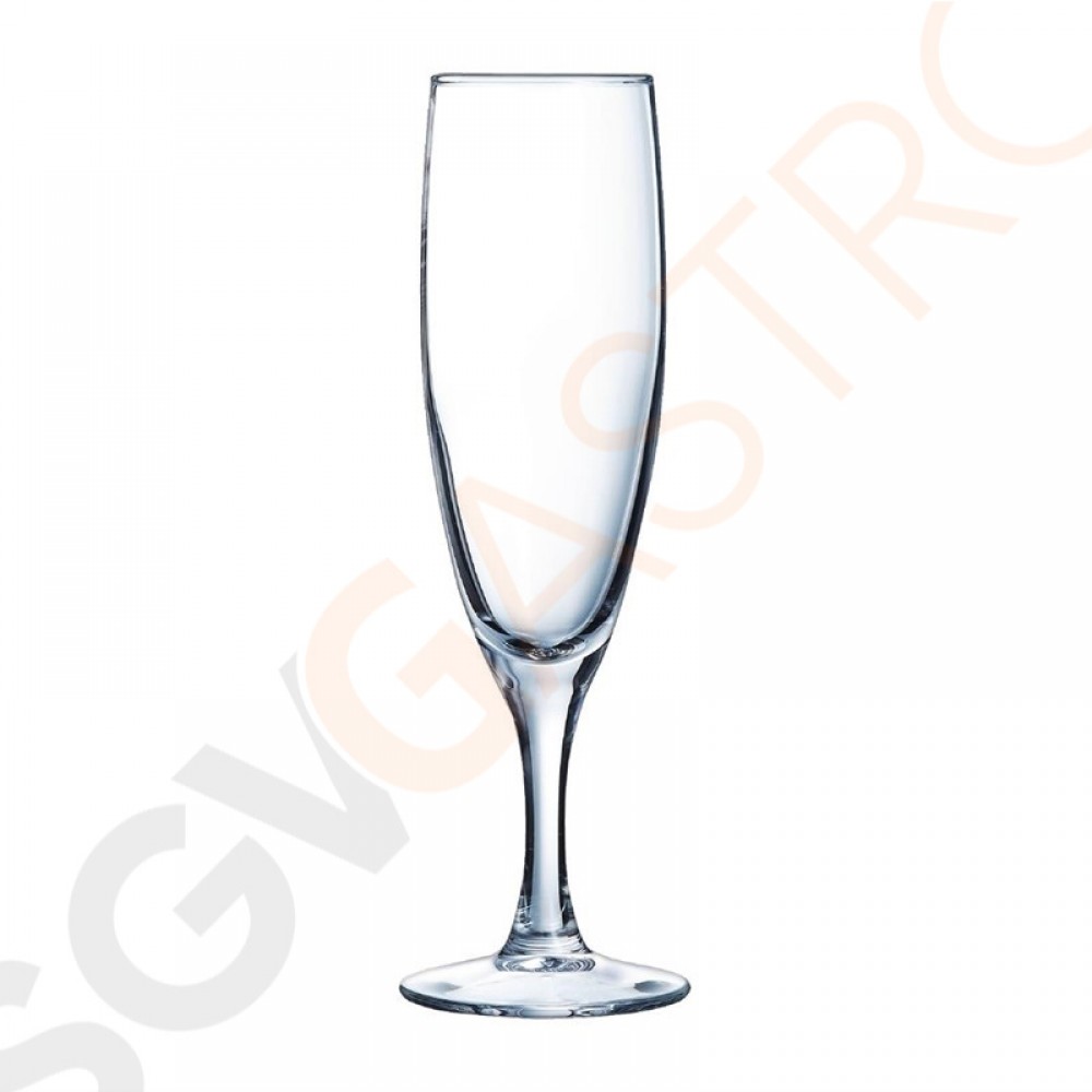 Arcoroc Elegance Champagnerflöten 13cl 13cl | Glas | 12 Stück pro Packung