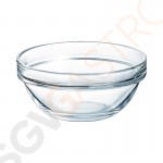 Arcoroc Empilable Stapelbare Dipschalen 9cm 9(Ø)cm | Gehärtetes Glas | 6 Stück pro Packung