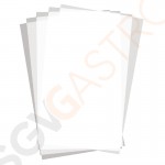 Pergamentpapier ohne Aufdruck 25,5 x 40,6cm 25,5 x 40,6cm (500 Stück).