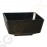 APS Float quadratische Schale schwarz 5,5cm Kapazität: 5cl | 3 x 5,5 x 5,5cm | Melamin | schwarz