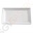 APS Pure Tablett weiß GN1/1 53 x 32,5cm (GN1/1) | Melamin | weiß