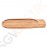Olympia Servierbrett Akazienholz mit 2 Aussparungen 18 x 41,5cm Für Dipschalen bis zu 13,4(Ø)cm | 18 x 41,5cm | Akazienholz