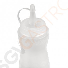 Vogue Quetschflasche mit Kappe klar Inhalt: 34cl | Kunststoff | klar