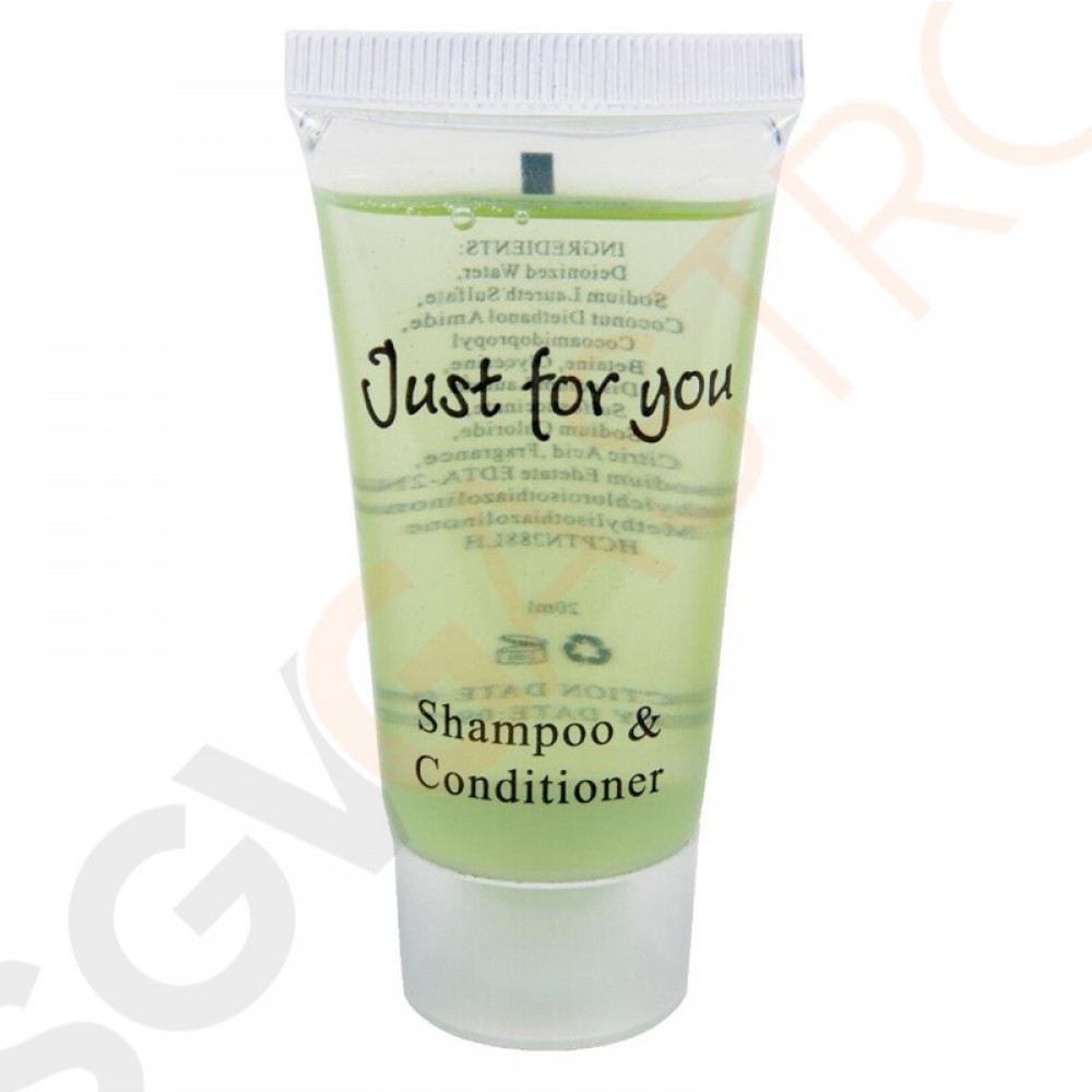 Just for You Shampoo und Spülung 100 Stück | Inhalt: 2cl