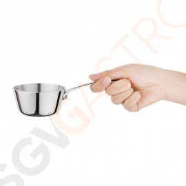 Vogue Mini Triwall Sauteuse 150ml Größe: 85 (Ø)mm | Material: Edelstahl und Aluminium