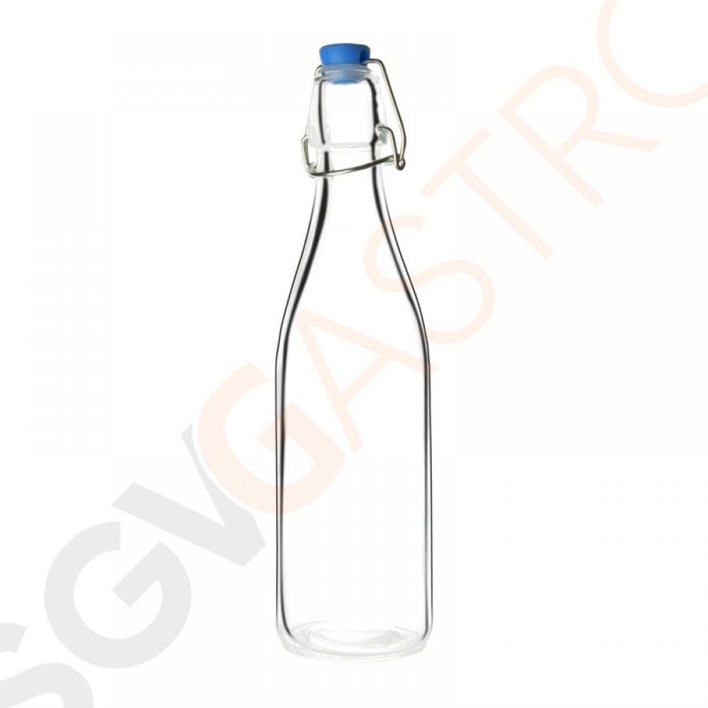 Olympia Glasflaschen mit Bügelverschluss 52cl 6 Stück | Kapazität: 52cl | Glas