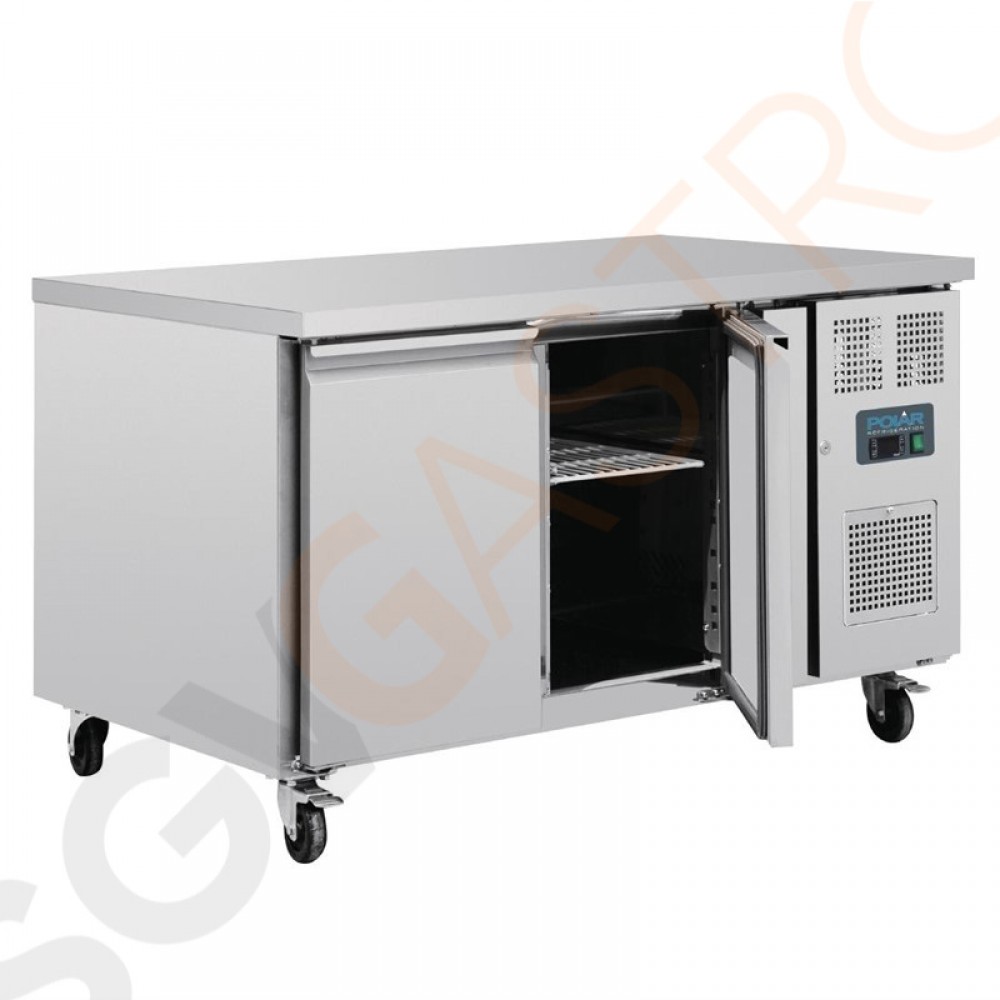 Polar Serie U Kühltheke Patisserieabmessung zweitürig 427 Liter Zweitürig Polar Serie U Kühltheke Patisserieabmessung zweitürig 427 Liter Zweitürig