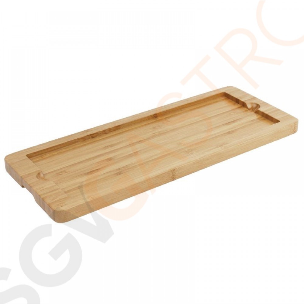 Olympia Holzbrett für CM062 Für Schieferplatte CM062 | 2 x 33 x 13cm | Bambus Olympia Holzbrett für CM062 Für Schieferplatte CM062 | 2 x 33 x 13cm | Bambus